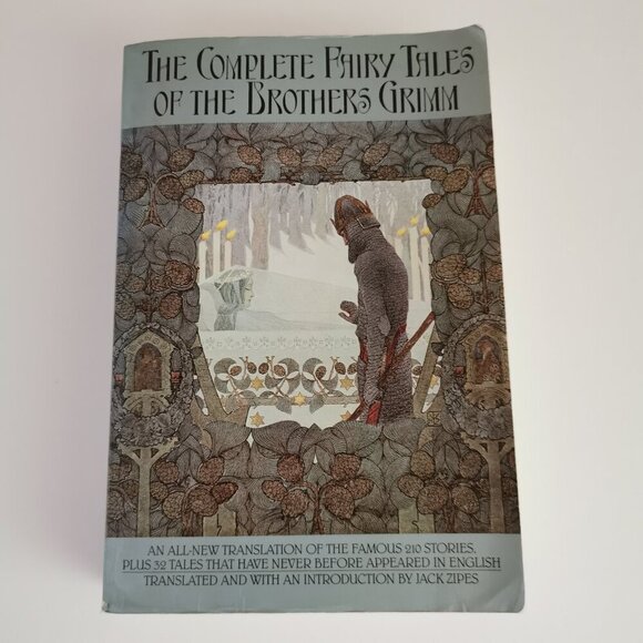 1980s Complete Fairy Tales of the Brothers Grimm Book Paperback Kids Illust - Picture 2 of 15